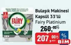 FAİRY PLATİNUM BULAŞIK MAKİNESİ TABLETİ/KAPSÜLÜ 33'LÜ FAİRY PLATİNUM BULAŞIK MAKİNESİ TABLETİ/KAPSÜLÜ 33'LÜ